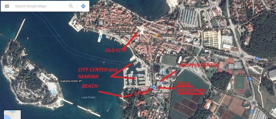 Boutique Apartman Villa Mediteran Porec Ngoại thất bức ảnh